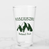 Nationaal park Kosciuszko Glas (Voorkant)