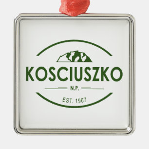 Nationaal park Kosciuszko Metalen Ornament
