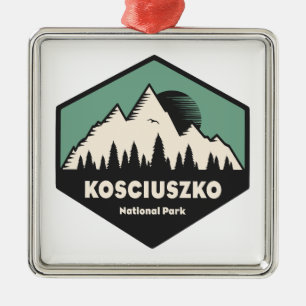 Nationaal park Kosciuszko Metalen Ornament
