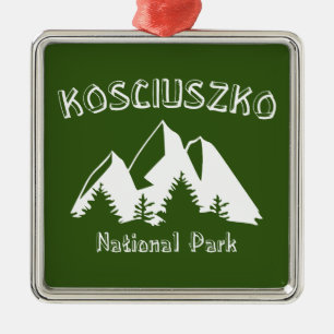 Nationaal park Kosciuszko Metalen Ornament