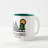 Nationaal park Kosciuszko Tweekleurige Koffiemok (Voorkant rechts)