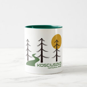 Nationaal Park Kosciuszko Tweekleurige Koffiemok