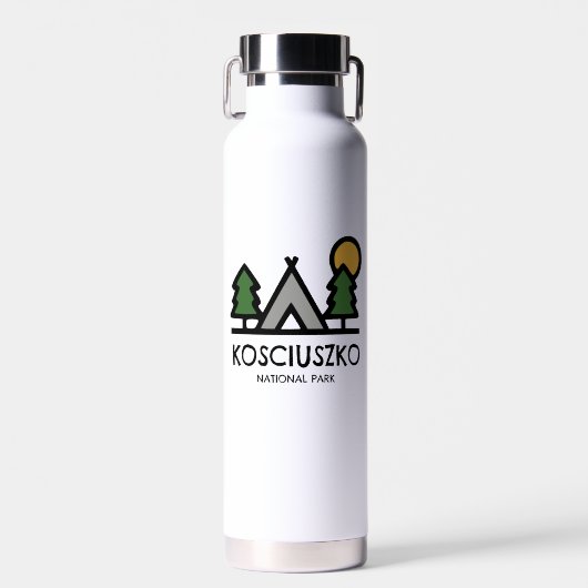 Nationaal park Kosciuszko Waterfles (Voorkant)