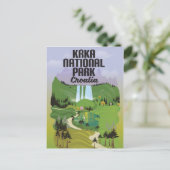 Nationaal Park Krka Kroatië Briefkaart (Staand voorkant)