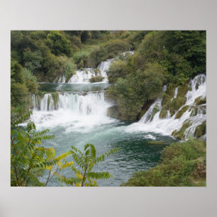 Nationaal Park Kroatië, Dalmatia, Krka-Herfsten Poster