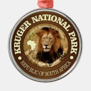 Nationaal park Kruger (C) Metalen Ornament