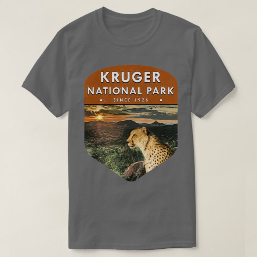 Nationaal park Kruger T-shirt (Design voorkant)