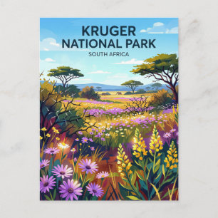 Nationaal park Kruger Zuid-Afrika Briefkaart