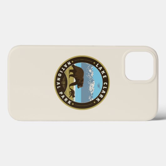 Nationaal Park Lake Clark Case-Mate iPhone Case (Achterkant (horizontaal))