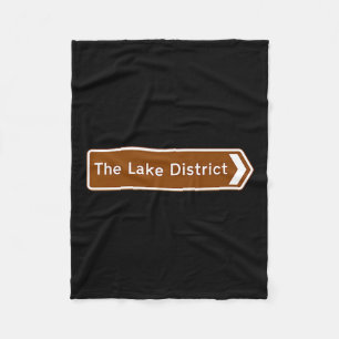 Nationaal park Lake District, toeristische weg Cum Fleece Deken