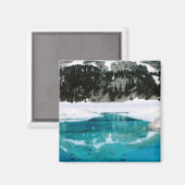 Nationaal park Lassen Volcanic, CA Magneet (Voorkant / Achterkant)