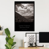 Nationaal park Lassen Volcanic, Cinder Cone Poster (Thuiskantoor)