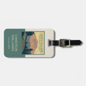 Nationaal park Lassen Volcanic | roadtrip Bagagelabel (Voorkant horizontaal)