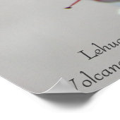 Nationaal park Lehua FlowerVolcano Poster (Hoek)