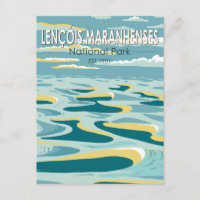 Nationaal park Lencois Maranhenses Vintage Brazili