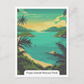 Nationaal park Maagdeneilanden, Amerikaans Maagden Briefkaart (Voorkant)