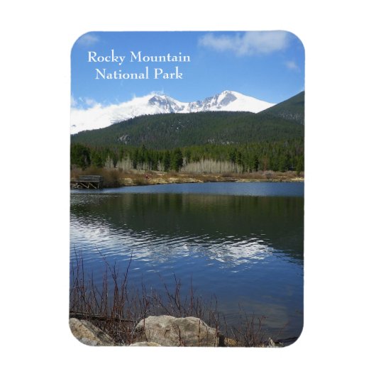Nationaal park Magnet Rocky Mountain Magneet (Verticaal)