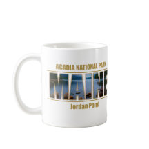 Nationaal park MAINE Afbeelding Font Acadia