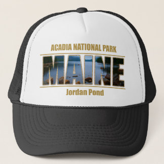 Nationaal park MAINE Afbeelding Font Acadia Trucker Pet