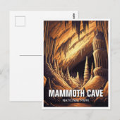 Nationaal park Mammoth Cave Briefkaart (Voorkant / Achterkant)