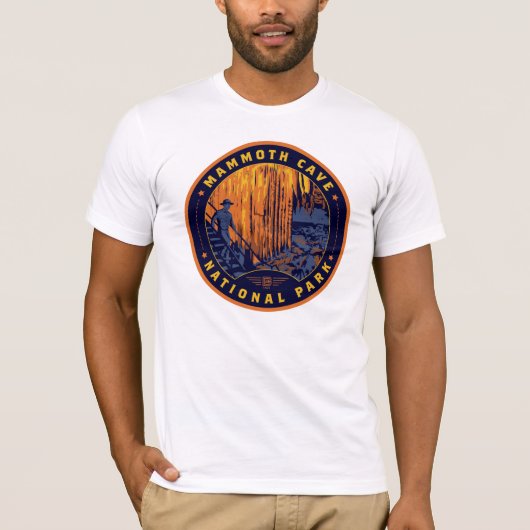 Nationaal park Mammoth Cave T-shirt (Voorkant)