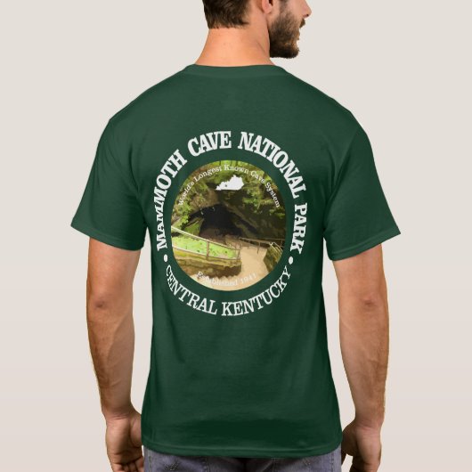 Nationaal park Mammoth Cave T-shirt (Achterkant)