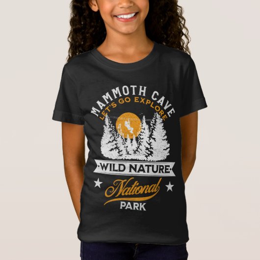 Nationaal park Mammoth Cave T-shirt (Voorkant)