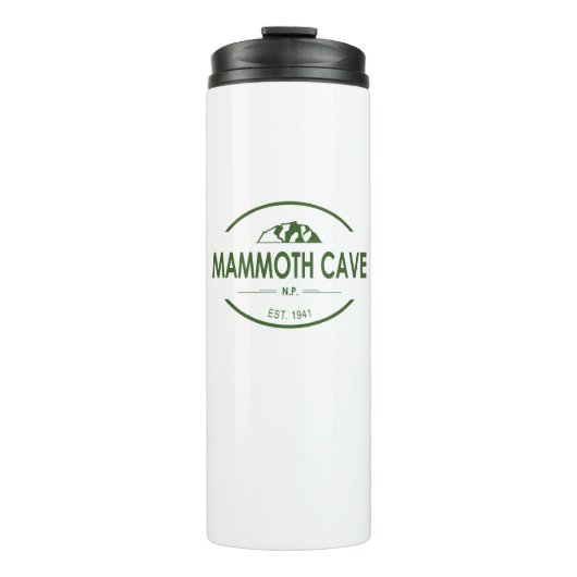 Nationaal park Mammoth Cave Thermosbeker (Voorkant)