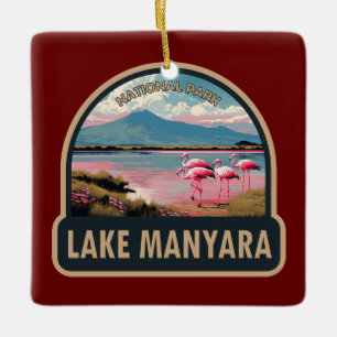 Nationaal Park Manyara Tanzania Reizen  Keramisch Ornament