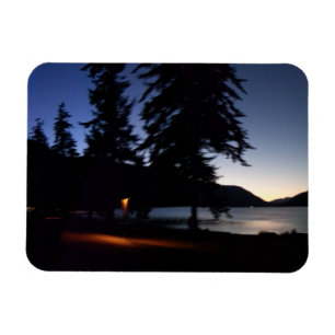 Nationaal park meer van de Crescent Magneet