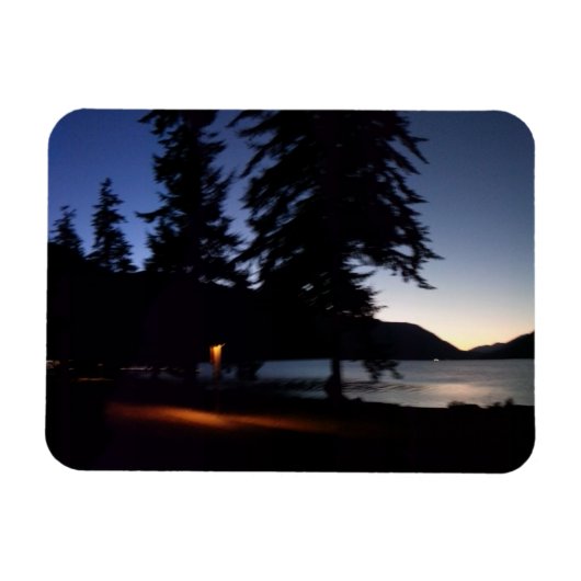 Nationaal park meer van de Crescent Magneet (Horizontaal)