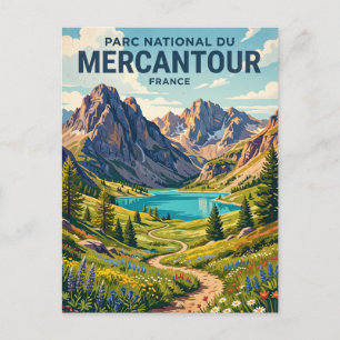 Nationaal park Mercantour Frankrijk Briefkaart