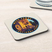 Nationaal park Mesa Verde Bier Onderzetter (Linkerzijde)