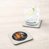 Nationaal park Mesa Verde Bier Onderzetter (Rechterzijde)