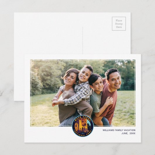 Nationaal park Mesa Verde Briefkaart (Voorkant / Achterkant)