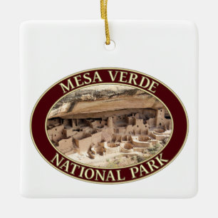 Nationaal park Mesa Verde, Cortez, Colorado Keramisch Ornament