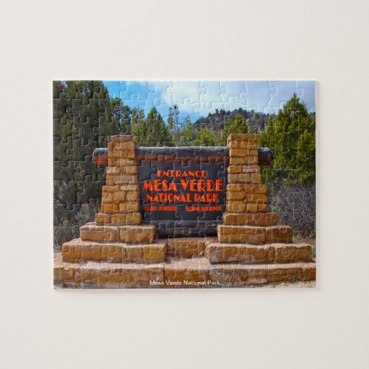 Nationaal park Mesa Verde Legpuzzel (Horizontaal)