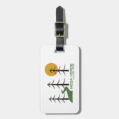 Nationaal Park Mesa Verde Trail Bagagelabel (Voorkant verticaal)