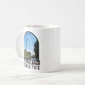 Nationaal park Missouri voor gatewayarch Koffiemok (Voorkant links)