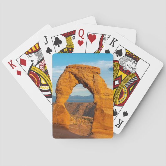 Nationaal park MOAB Utah Pokerkaarten (Achterkant)