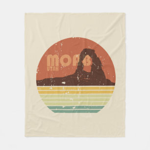 Nationaal park Moab Utah  sunset Arches Fleece Deken