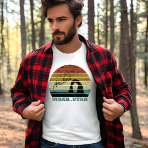 Nationaal park Moab Utah  sunset Arches T-shirt