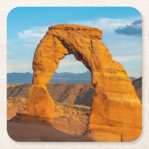 Nationaal park MOAB Utah Vierkante Kartonnen Onderzetter