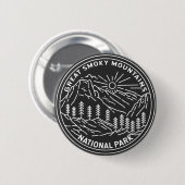 Nationaal Park Monoline Ronde Button 5,7 Cm (Voorkant /achterkant)