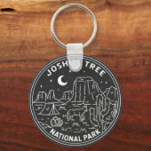 Nationaal Park  monoline Sleutelhanger (Voorkant)