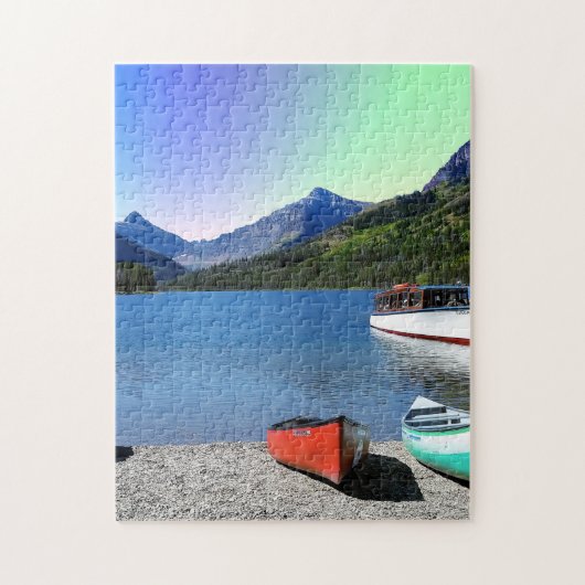 Nationaal Park Montana Legpuzzel (Verticaal)