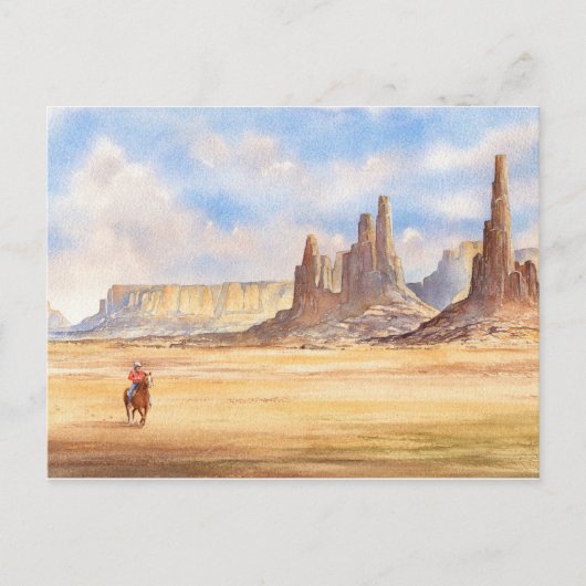 Nationaal Park Monument Valley Briefkaart (Voorkant)