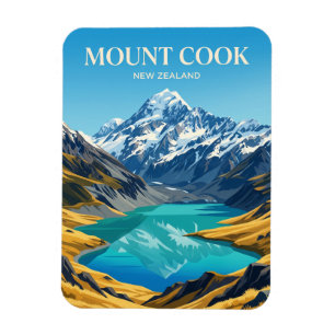 Nationaal park Mount Cook Nieuw-Zeeland Magneet