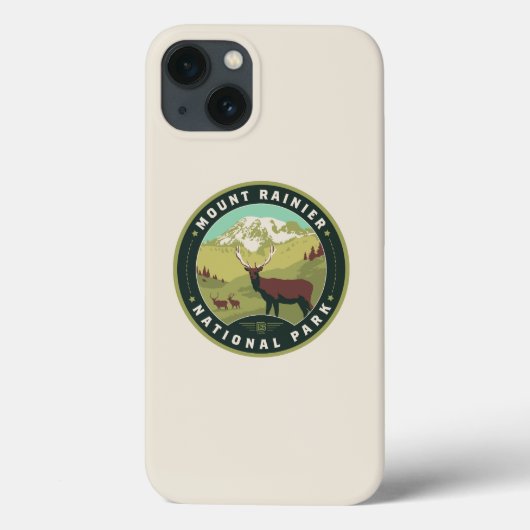 Nationaal park Mount Rainier Case-Mate iPhone Case (Achterkant)