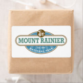 Nationaal park Mount Rainier Etiket (Insitu)